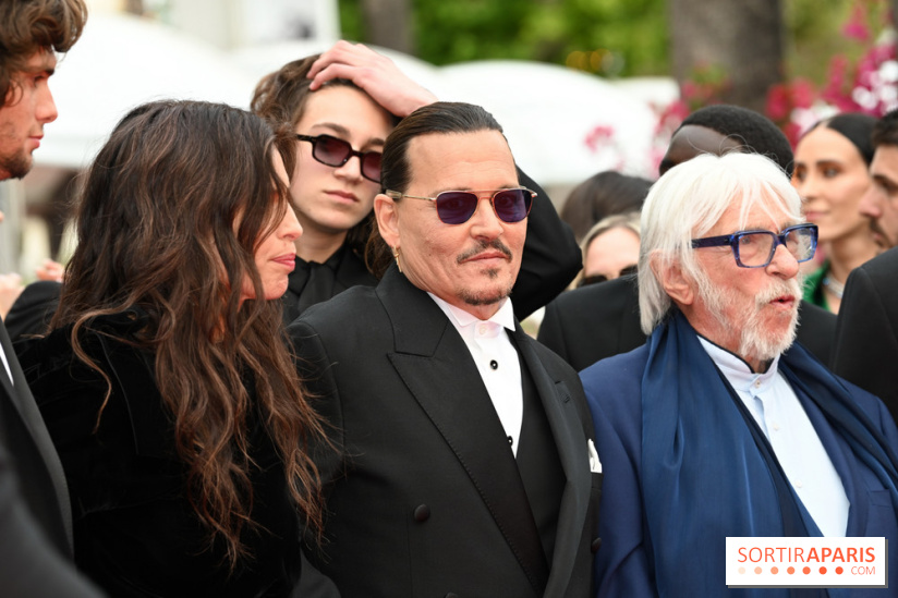 ©Rachid Bellak - Maïwenn, Johnny Depp et Pierre Richard