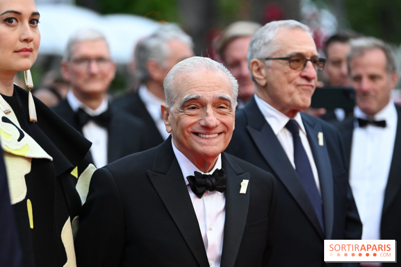 ©Rachid Bellak -  Lily Gladstone, Martin Scorsese et Robert De Niro