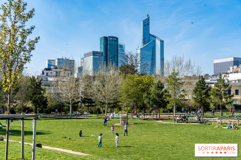 Parc de la Folie Saint-James à Neuilly-sur-Seine
