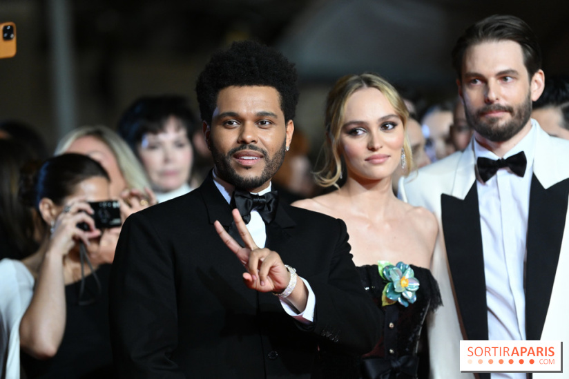 ©Rachid Bellak - Abel Tesfaye (The Weeknd), Lily-Rose Depp et Sam Levinson