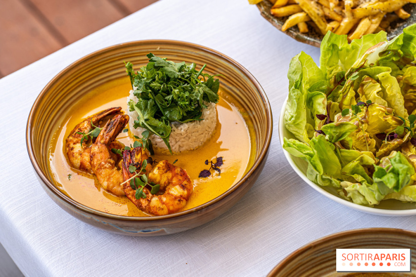 Le Café de l'Homme rouvre ses portes avec une nouvelle déco et une nouvelle carte gourmande -  crevettes