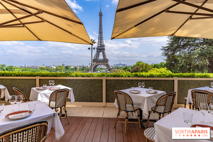 Le Café de l'Homme rouvre ses portes avec une nouvelle déco et une nouvelle carte gourmande -  terrasse Tour Eiffel