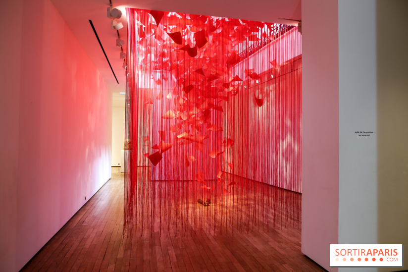 Expo Memory Under The Skin de Chiharu Shiota à Paris, nos photos