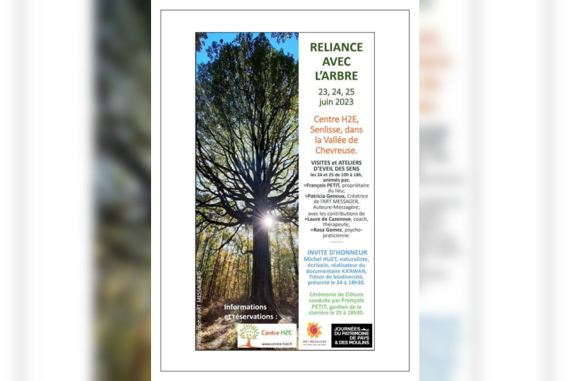 Le Festival inaugural des Jardins de Garneliance  - Affiche reliance