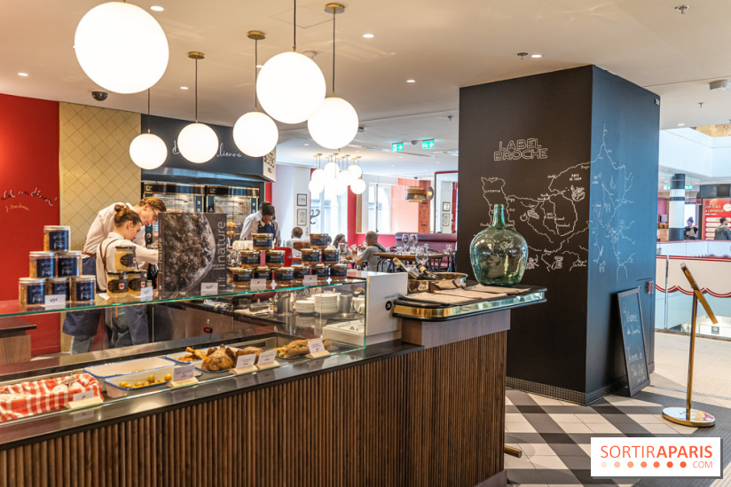 Label Broche restaurant - David Gallienne - Table du Gourmet - Galeries Lafayettes - Top Chef