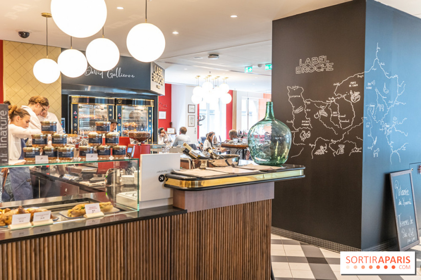 Label Broche restaurant - David Gallienne - Table du Gourmet - Galeries Lafayettes - Top Chef