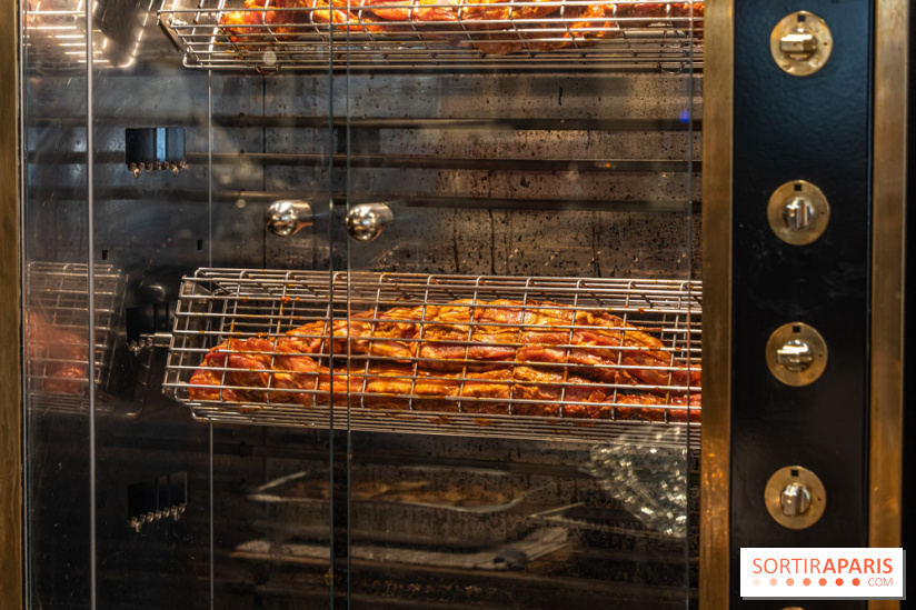 Label Broche restaurant - David Gallienne - Table du Gourmet - Galeries Lafayettes - Top Chef - rôtisserie