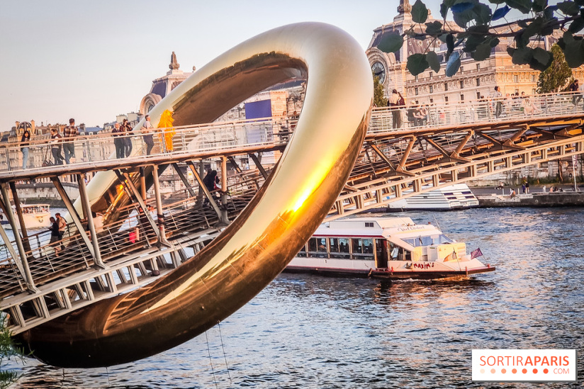 Nuit Blanche 2023 : une installation inoubliable sur la passerelle Léopold Sédar Senghor ! - IMG20230602211306