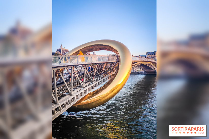 Nuit Blanche 2023 : une installation inoubliable sur la passerelle Léopold Sédar Senghor !