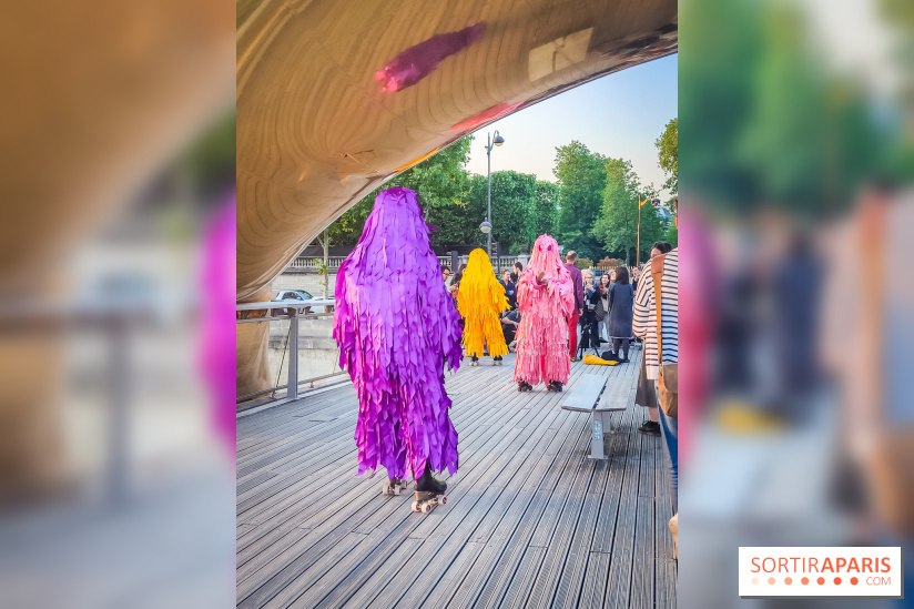 Nuit Blanche 2023 : une jungle musicale et colorée envahit le Parvis de l'Hôtel de Ville (75)