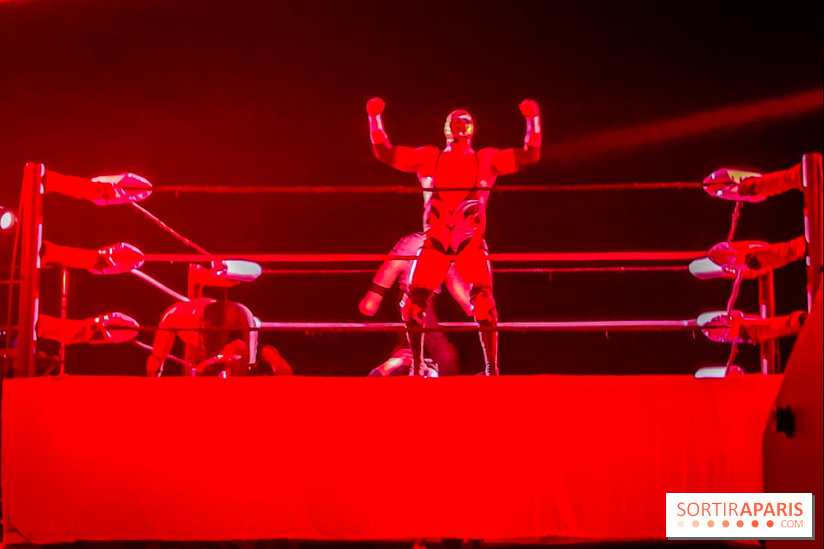 Nuit Blanche 2023 : la lucha libre fait le show sur la place du Châtelet !