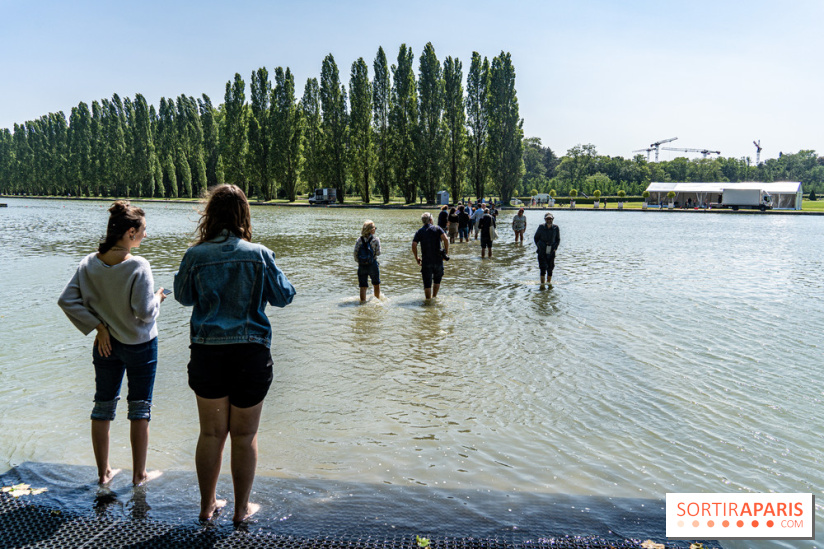 Le Gué, l'installation éphémère du Domaine de Sceaux qui fait marcher sur l'eau