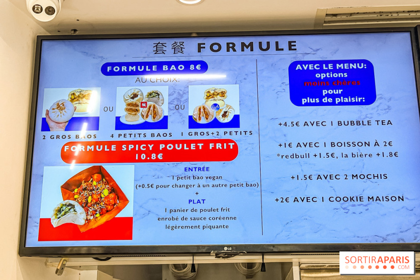 Foou, le bao street food et bubble tea de Saint-Michel à Paris