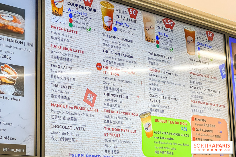 Foou, le bao street food et bubble tea de Saint-Michel à Paris
