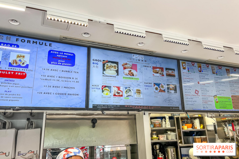 Foou, le bao street food et bubble tea de Saint-Michel à Paris