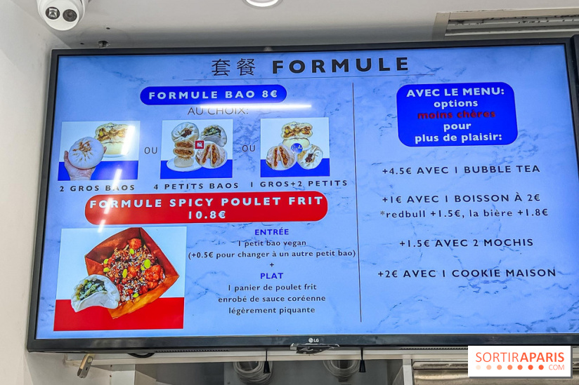 Foou, le bao street food et bubble tea de Saint-Michel à Paris
