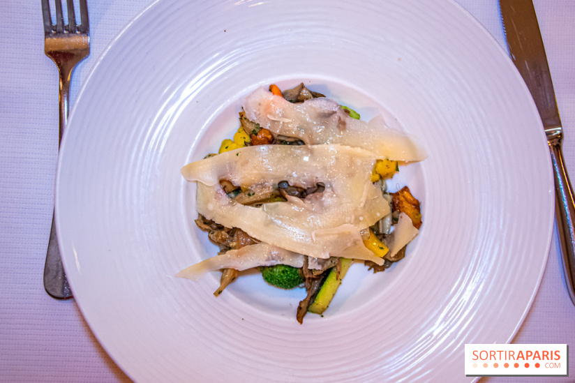 Restaurant Conti légumes parmesan