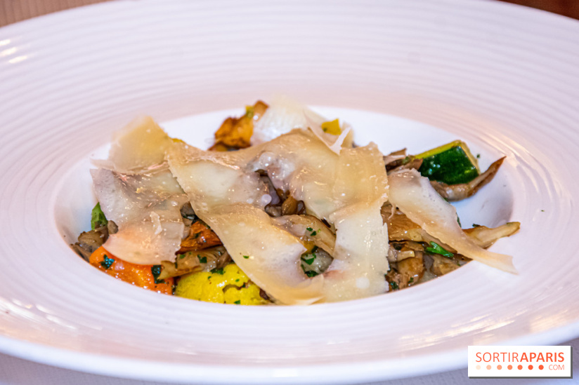 Restaurant Conti légumes parmesan