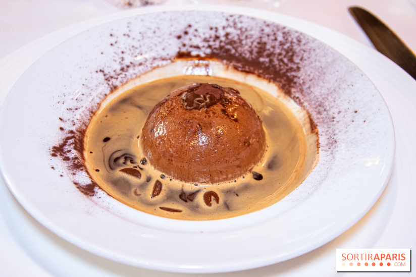 Restaurant Conti tartufo glacé affogato