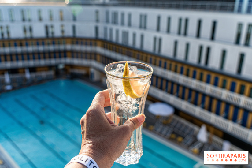 La terrasse d'été en rooftop du Molitor 2023