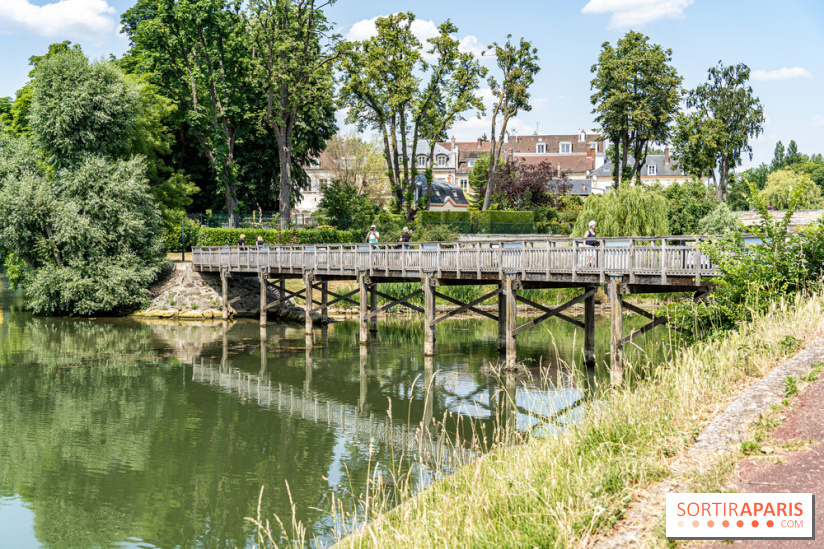 L'Isle-Adam, l'un des plus beaux village d'Ile-de-France -  bord de l'Oise