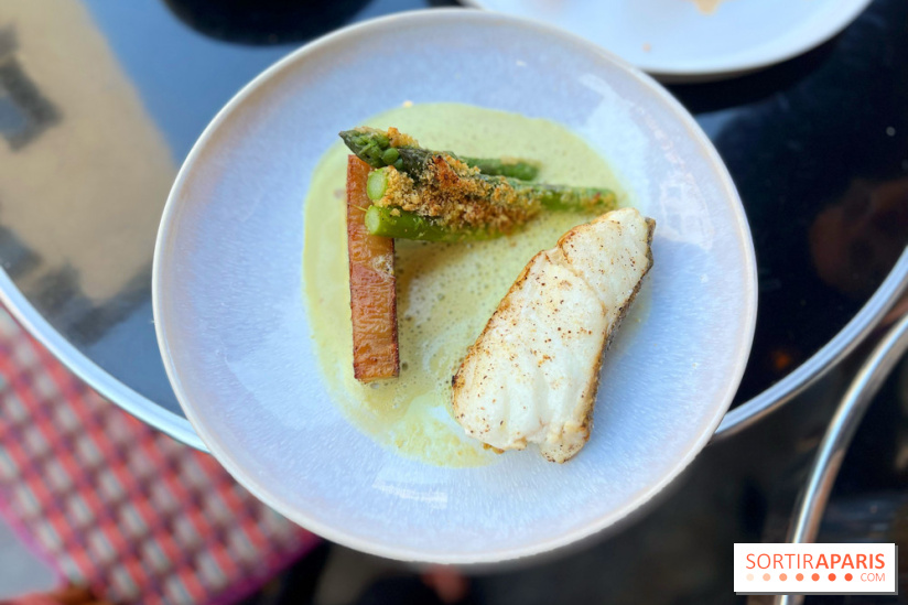 Le Louis Vins - Cabillaud et asperges