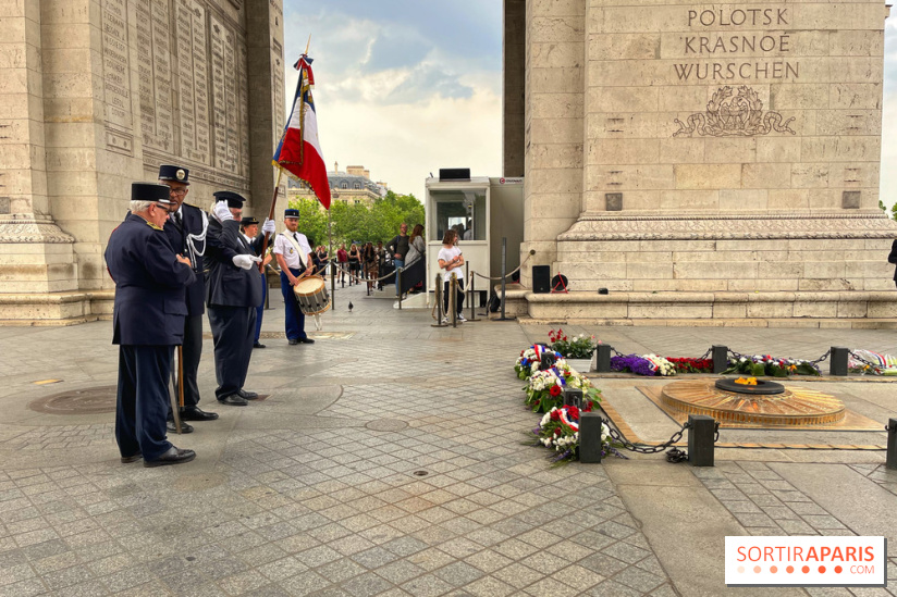flamme soldat inconnu Arc de Triomphe