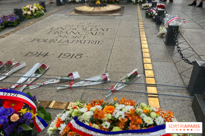 flamme soldat inconnu Arc de Triomphe