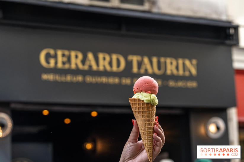 Le glacier Gérard Taurin à Paris - Meilleur Ouvrier de France