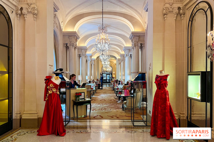 Exposition mode au Plaza Athénée pour la Fashion Week Haute Couture - image00005