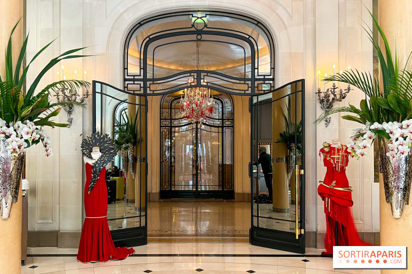 Exposition mode au Plaza Athénée pour la Fashion Week Haute Couture - image00009