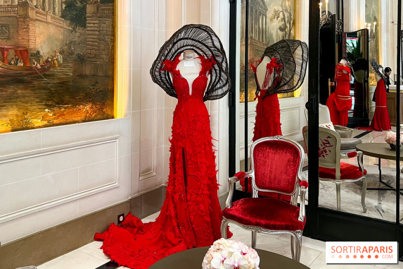 Exposition mode au Plaza Athénée pour la Fashion Week Haute Couture - image00013