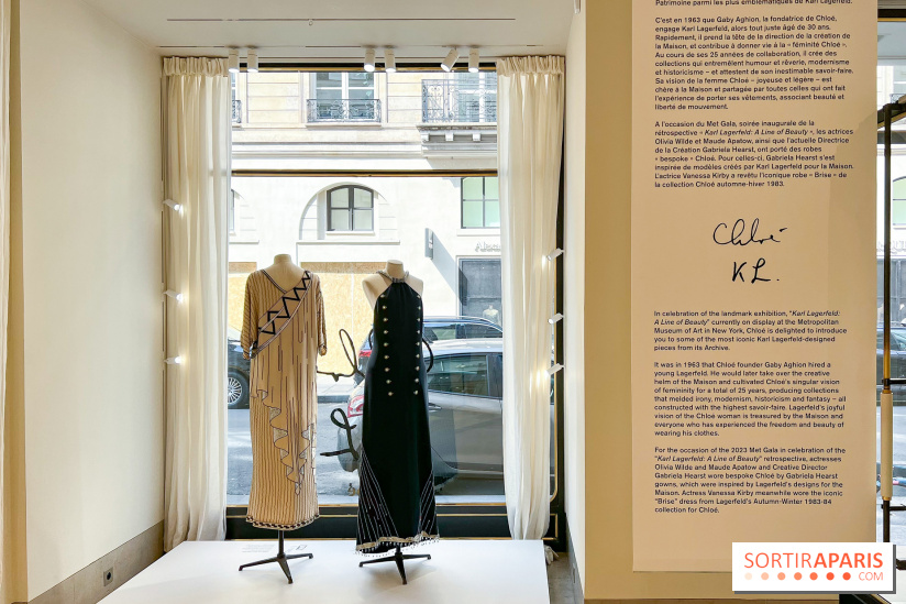 Exposition - Les années Karl Lagerfeld chez Chloé