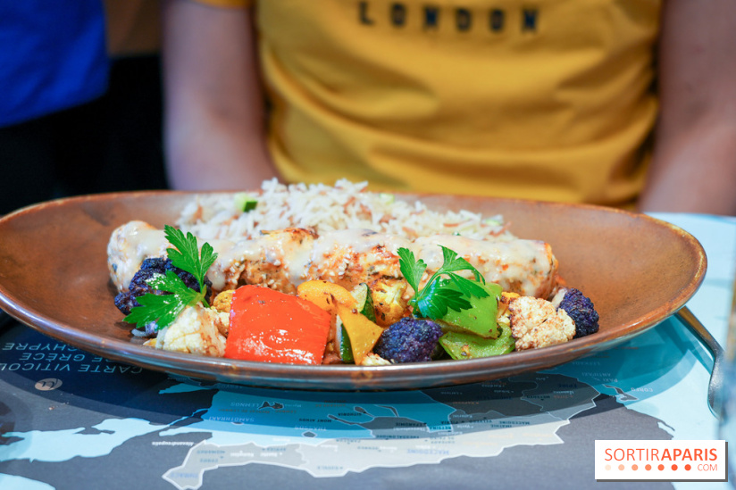 Laurier by Mavrommatis aux Galeries Lafayette -  Brochette de poulet fermier label rouge mariné