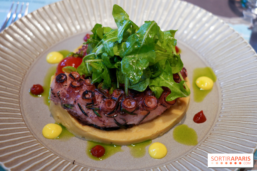 Laurier by Mavrommatis aux Galeries Lafayette - Poulpe grillé