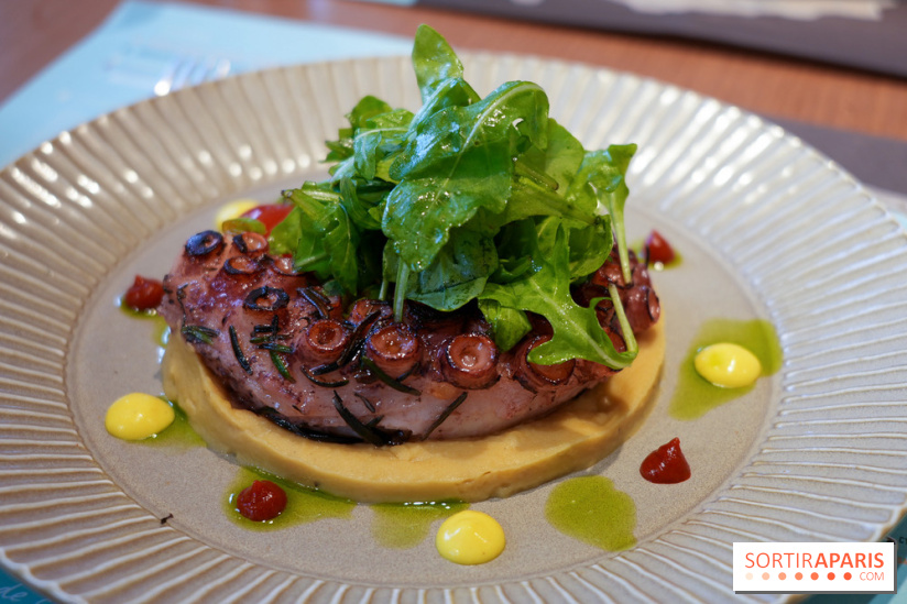 Laurier by Mavrommatis aux Galeries Lafayette - Poulpe grillé