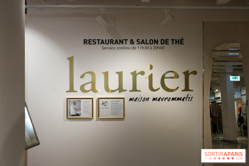 Laurier by Mavrommatis aux Galeries Lafayette - Enseigne