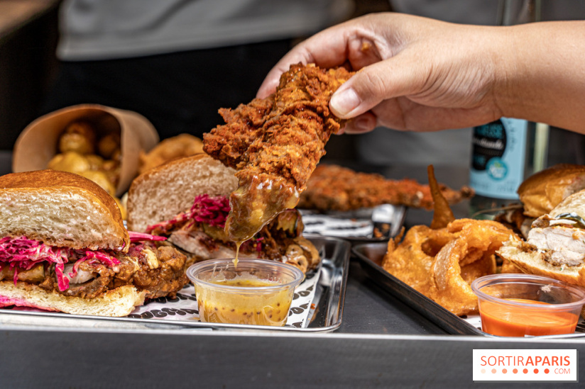 Dogma restaurant - Poulet frit et burger