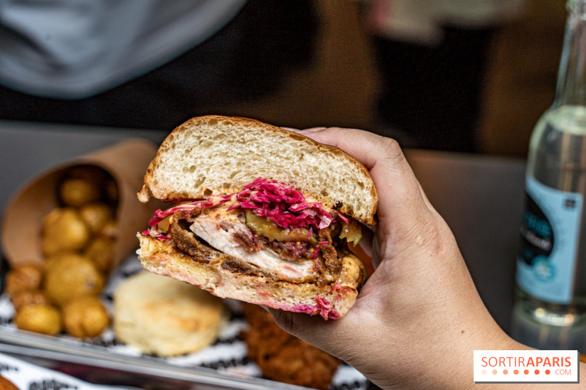 Dogma restaurant - Poulet frit et burger