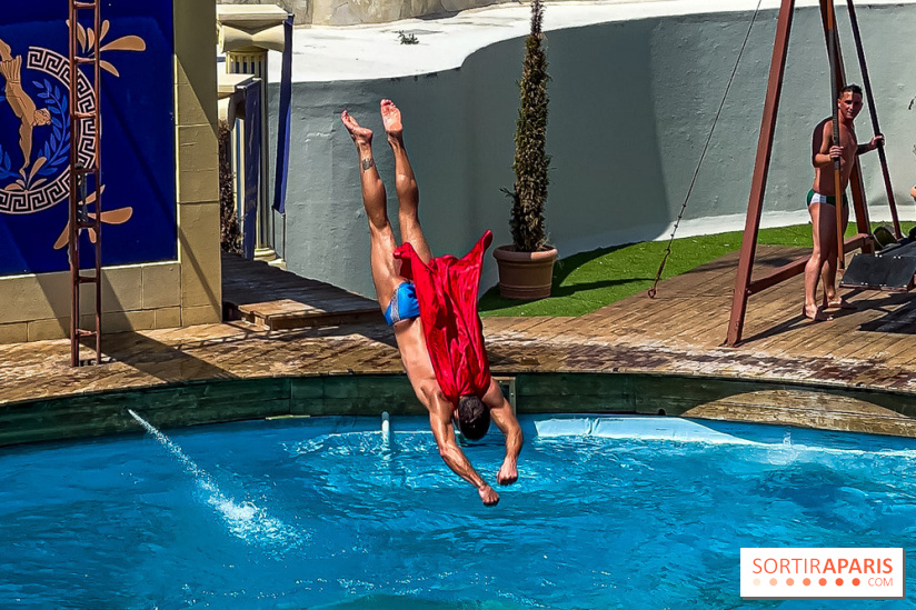 L'Été Gaulois au Parc Astérix  - plongeon