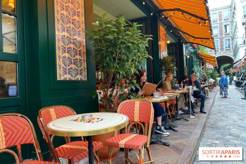 Brasserie des Prés - Devanture terrasse