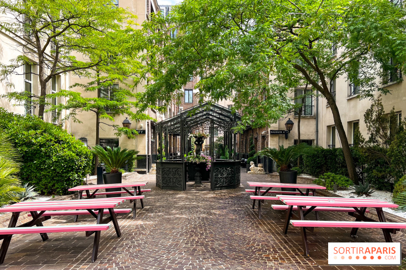 Les Jardins du Marais : la terrasse de l'été 2023