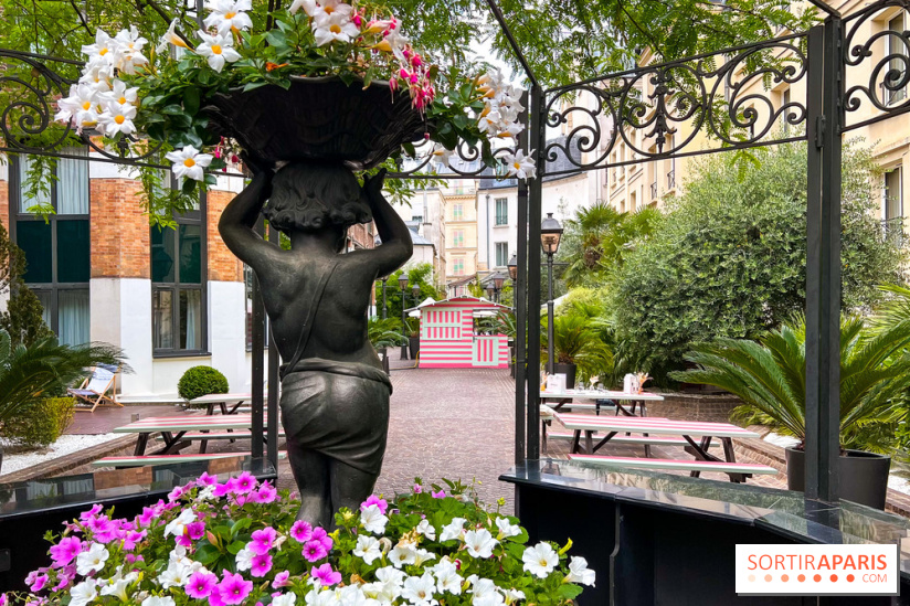 Les Jardins du Marais : la terrasse de l'été 2023
