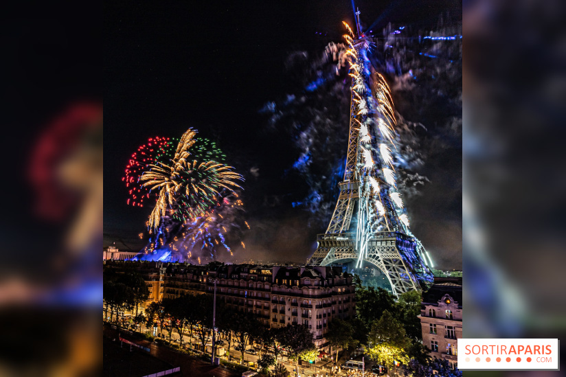 feu d'artifice tour eiffel 2023 replay