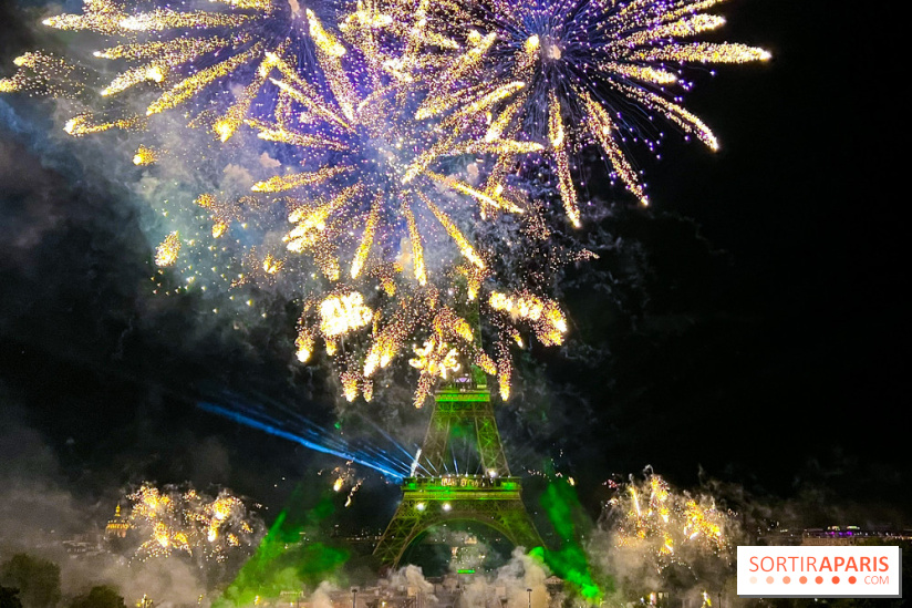 Feu d’artifice de Paris 2023 - photos