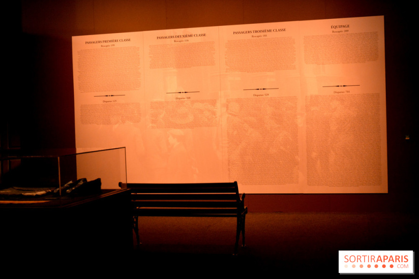 Titanic l'exposition immersive à Paris en 2023