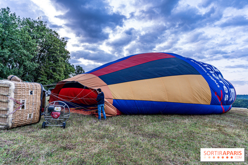 Montgolfière à Fontainebleau, vol au dessus de l'Ile-de-France
