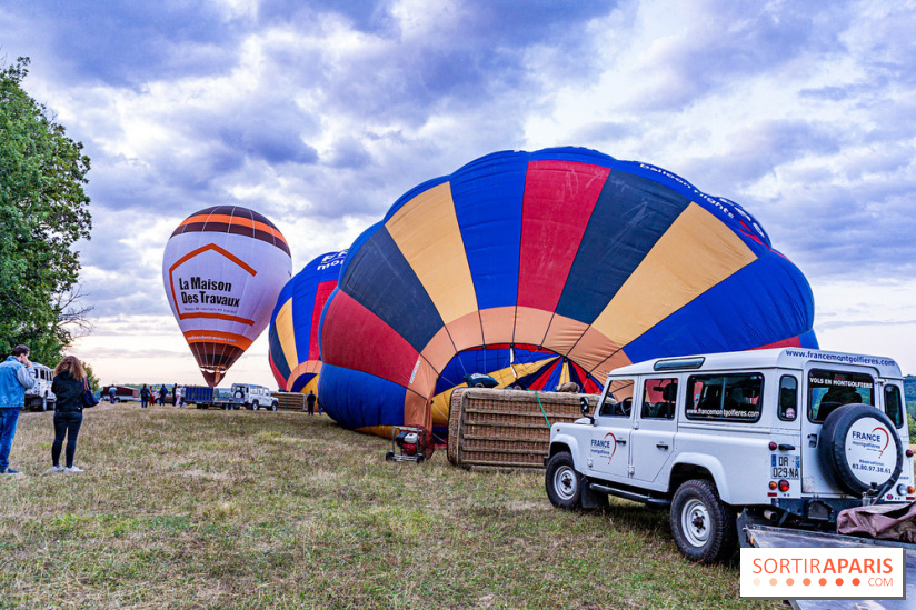 Montgolfière à Fontainebleau, vol au dessus de l'Ile-de-France -  A7C8957