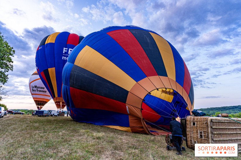 Montgolfière à Fontainebleau, vol au dessus de l'Ile-de-France -  A7C8959