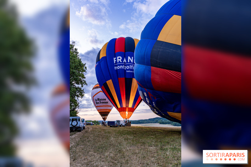 Montgolfière à Fontainebleau, vol au dessus de l'Ile-de-France -  A7C8960